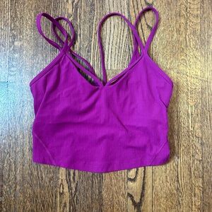Lululemon aligned cropped tank